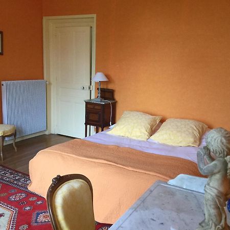 Chateau Des Essards Avec Piscine Et Jacuzzi Ланже Номер фото