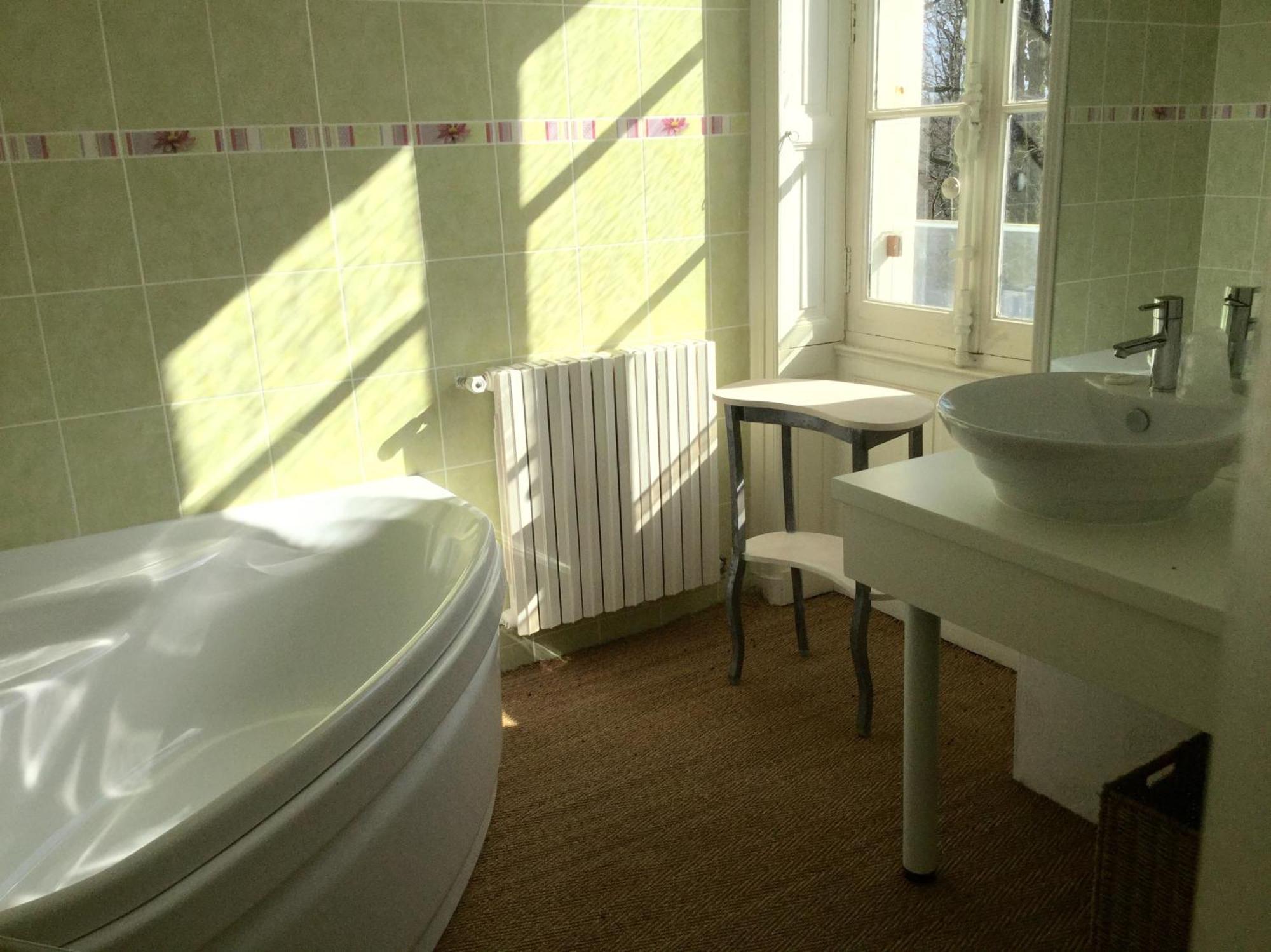 Chateau Des Essards Avec Piscine Et Jacuzzi Ланже Номер фото